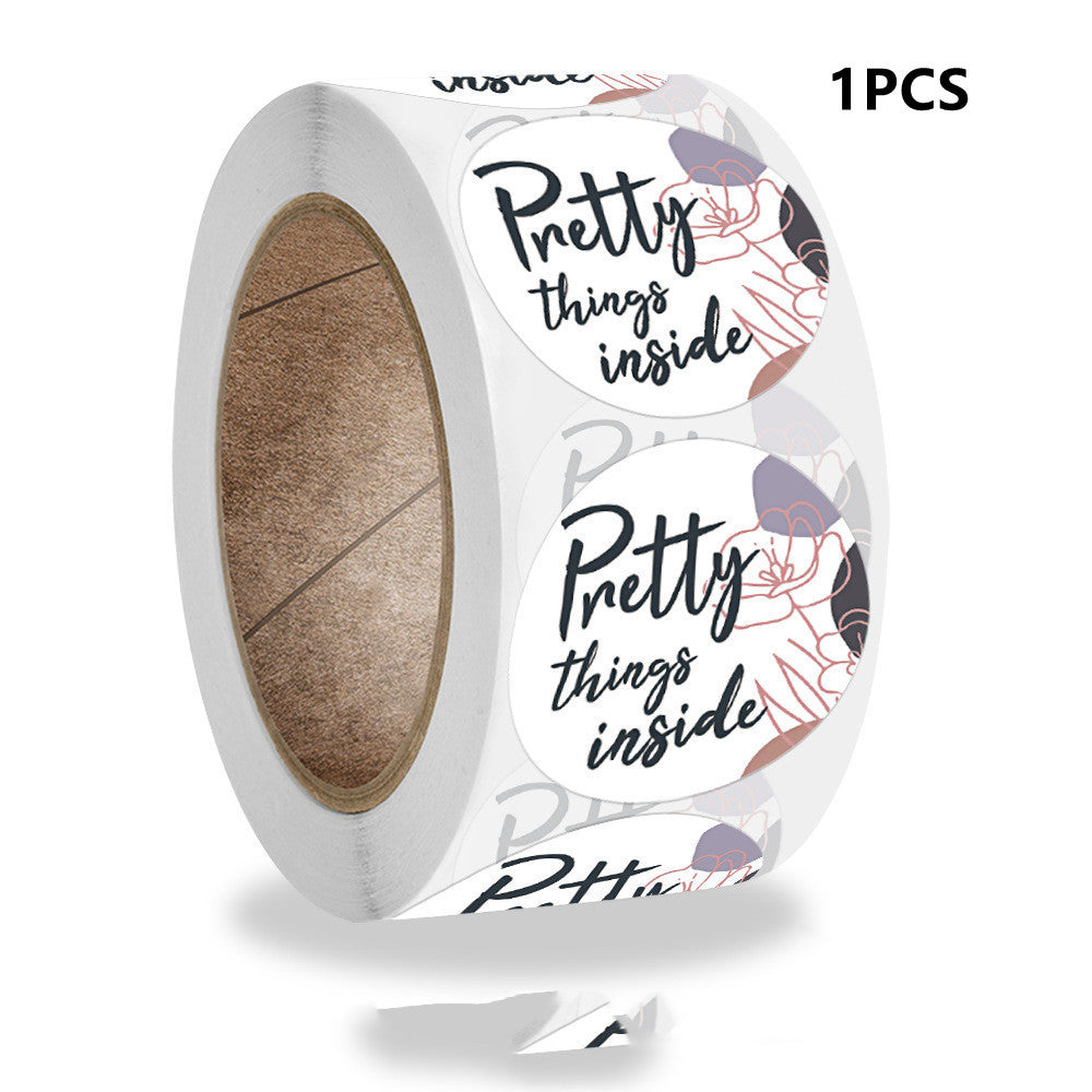 Thank You Gift Roll Stickers