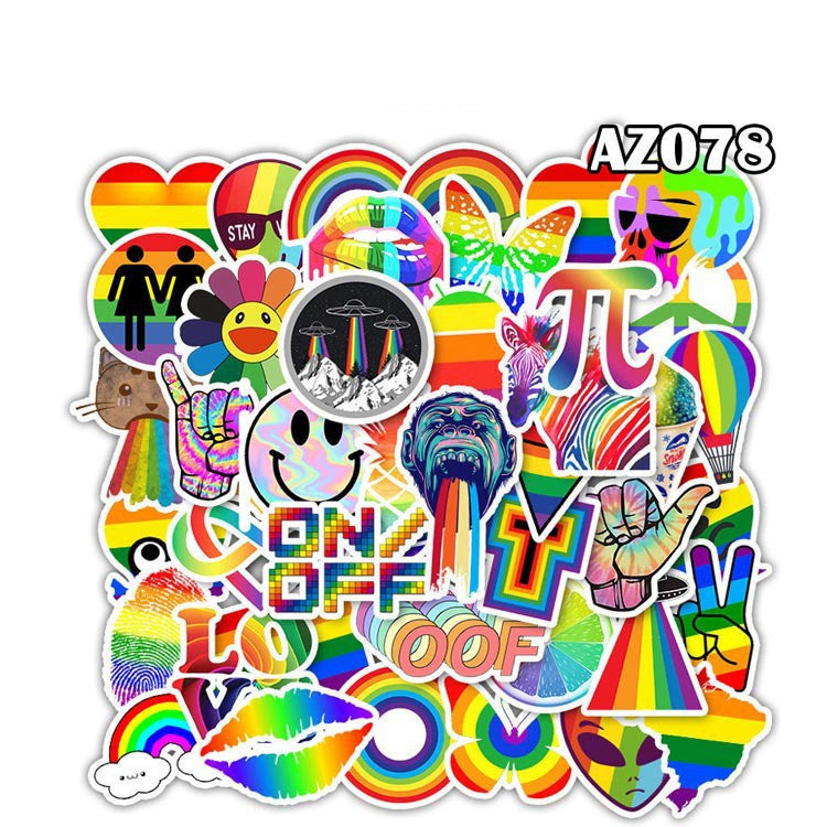 Durable Waterproof Travel Stickers