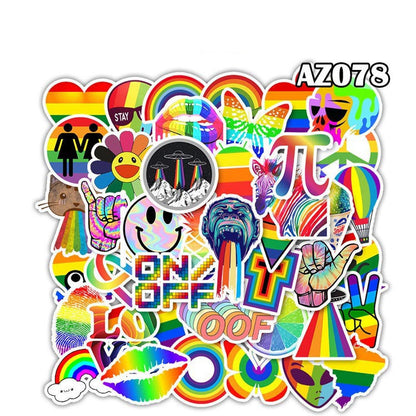 Durable Waterproof Travel Stickers