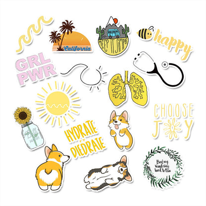 Waterproof Graffiti Travel Stickers