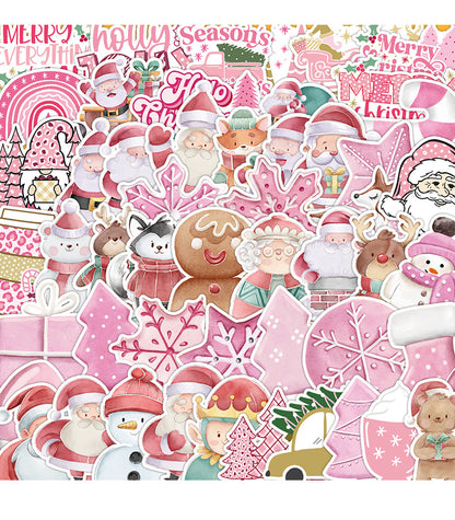 50 Cute Christmas Decoration Sticker  Stickers