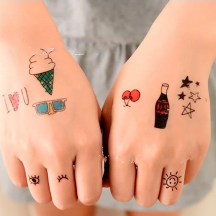 Realistic Water Transfer Tattoos
