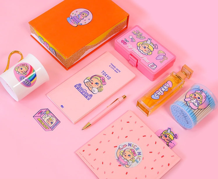 Cute cartoon sticker