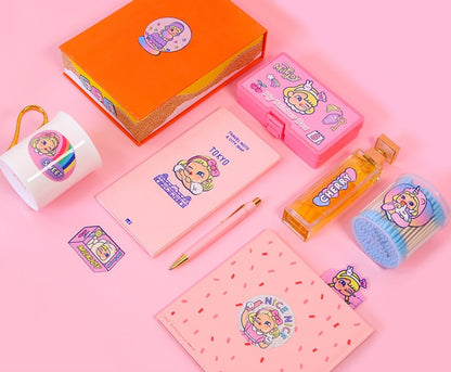 Cute cartoon sticker