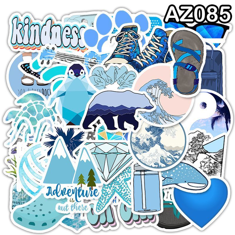 Durable Waterproof Travel Stickers