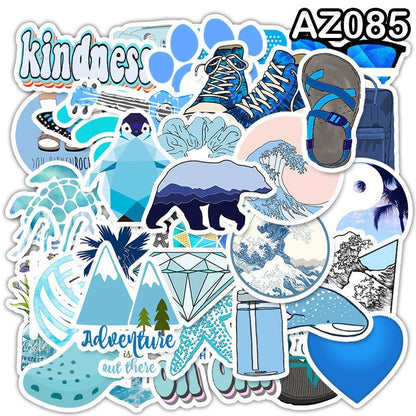 Durable Waterproof Travel Stickers