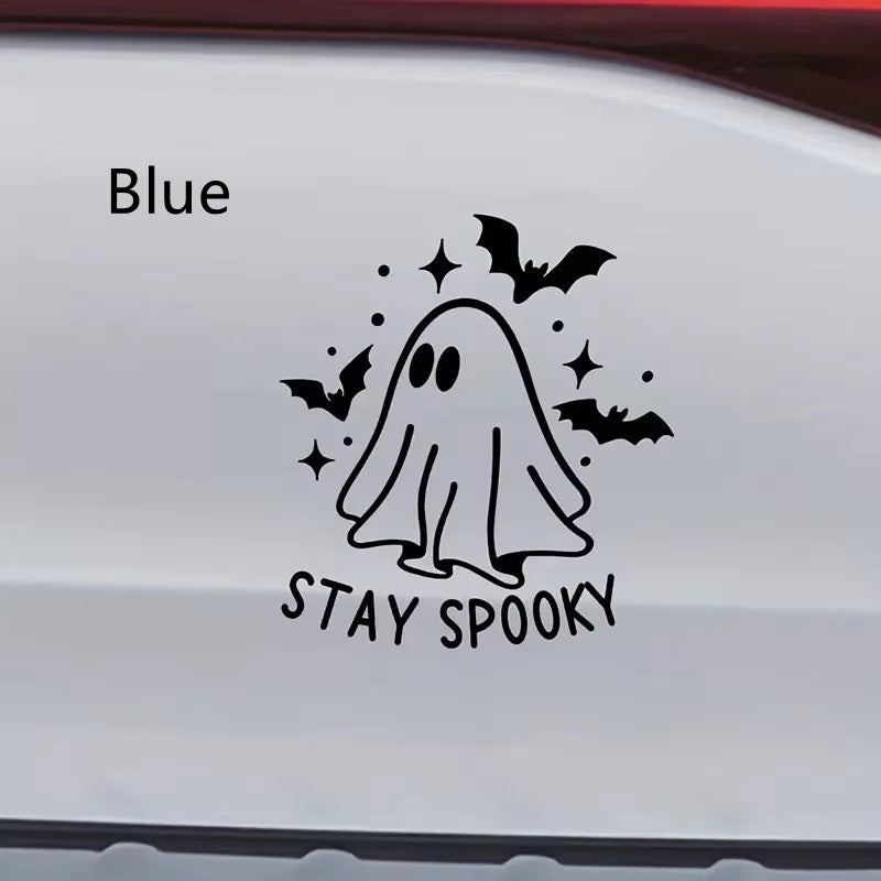Halloween Ghost & Bat Reflective Car Stickers