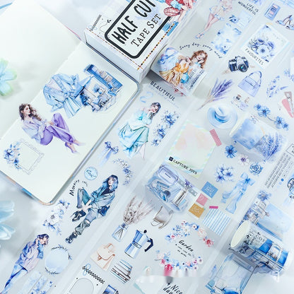 Creative Landscape Stickers Waterproof Tape Set