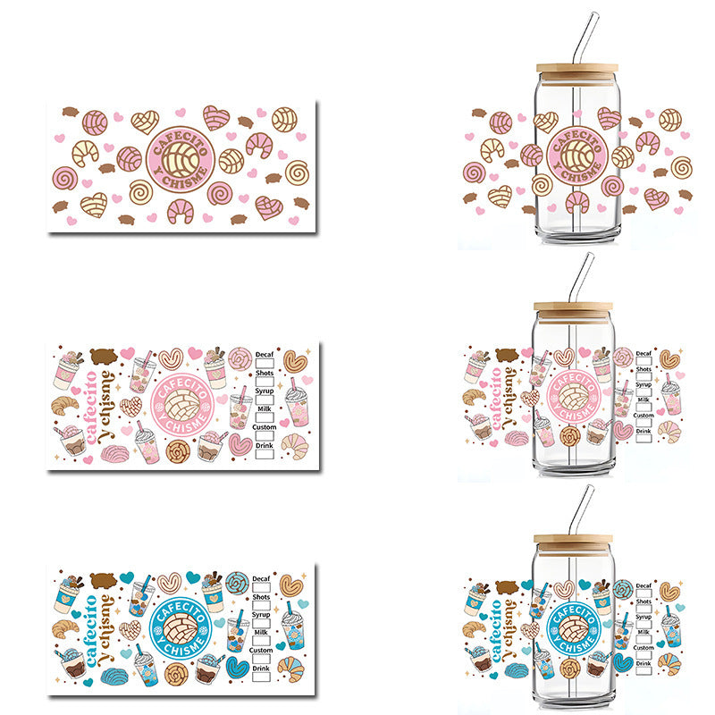 Elegant UV Crystal Stickers