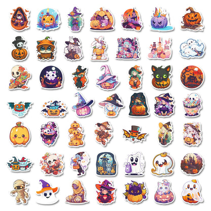 300 Cartoon Pumpkin Custom Sticker