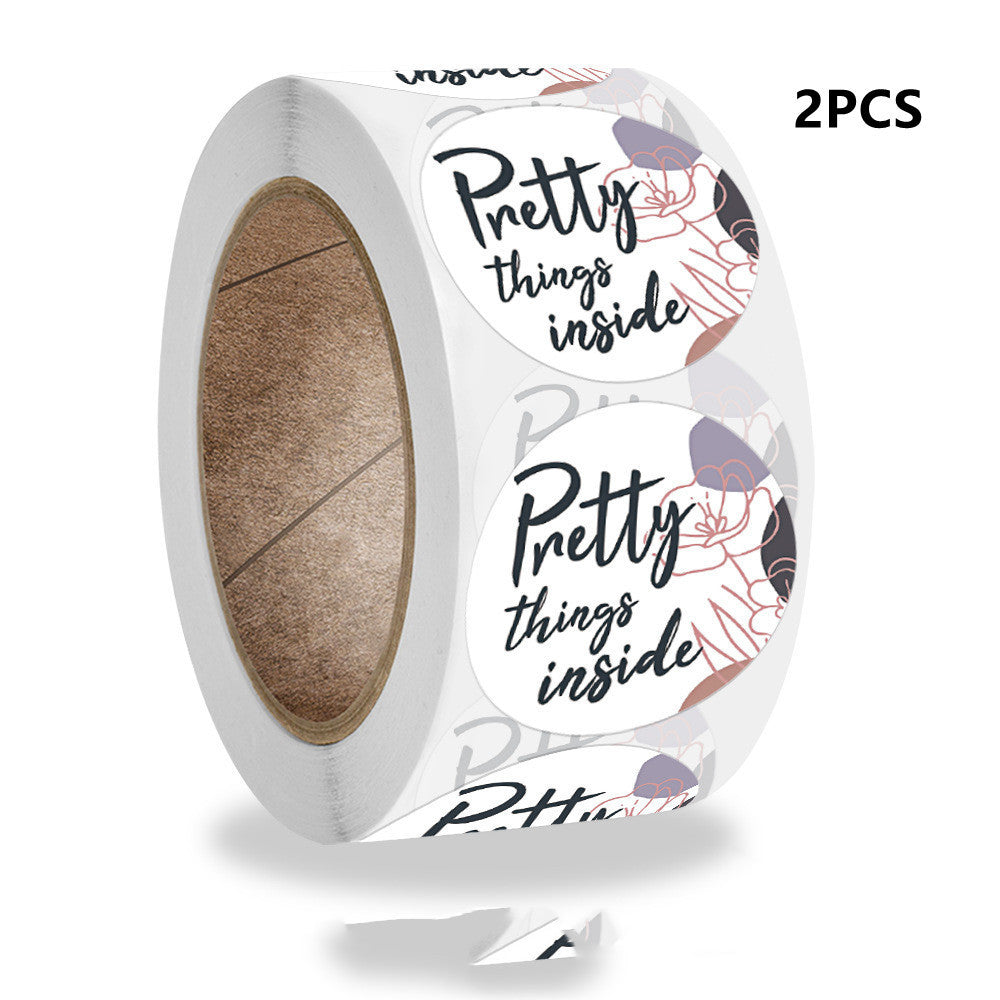 Thank You Gift Roll Stickers