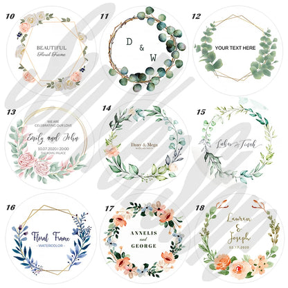 500pcs Custom Logo Sticker Labels