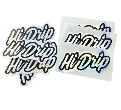 100pcs Custom Holographic Laser Stickers