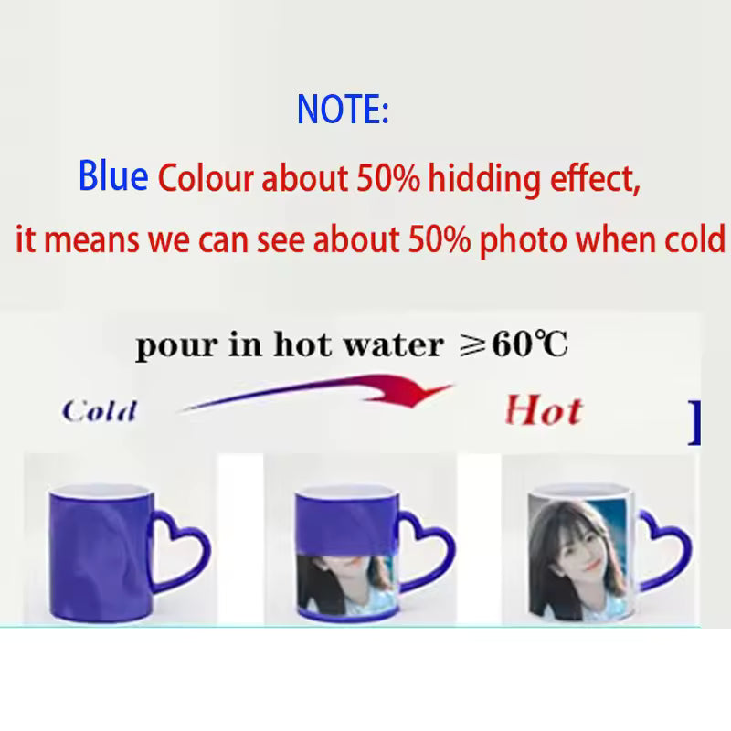 Custom Magic Mug – Heat-Activated Color-Changing Cup