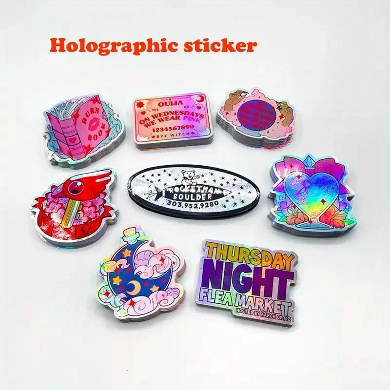 Custom Holographic Vinyl Stickers