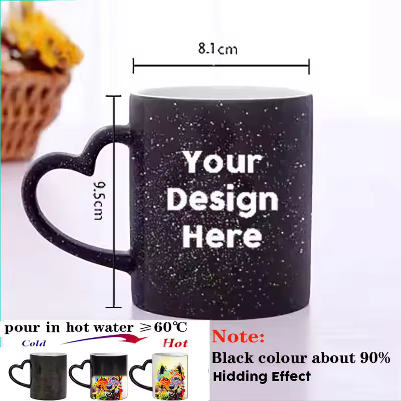Custom Magic Mug – Heat-Activated Color-Changing Cup