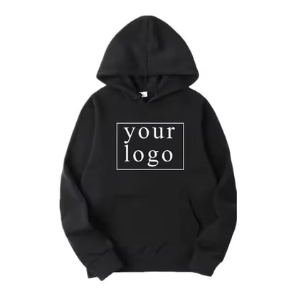 2024 Custom Unisex Hoodie – Personalized Text & Logo Sweatshirt