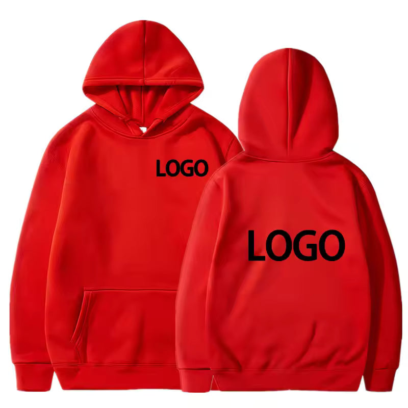Custom Printed Hoodie – Personalized Text & Logo Design