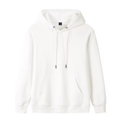 Custom Logo Cotton Hoodie – 9 Color Premium Pullover