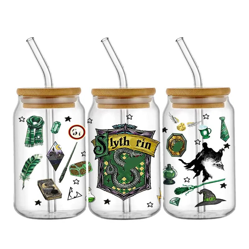 Miniso Wizard 16oz UV DTF Cup Wrap Stickers