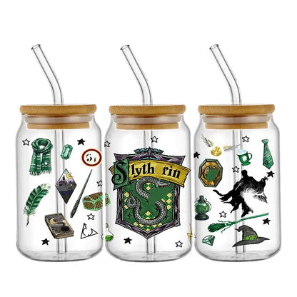 Miniso Wizard 16oz UV DTF Cup Wrap Stickers