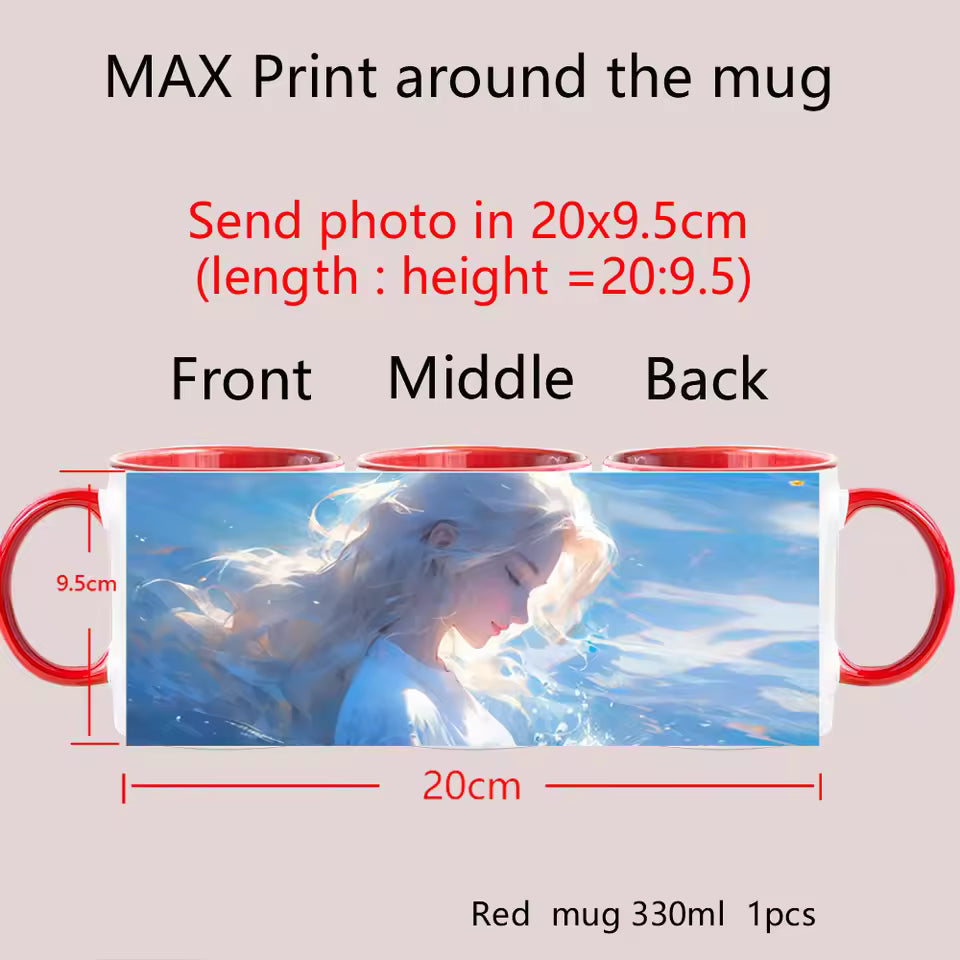Personalized Photo & Name Custom Coffee Mug