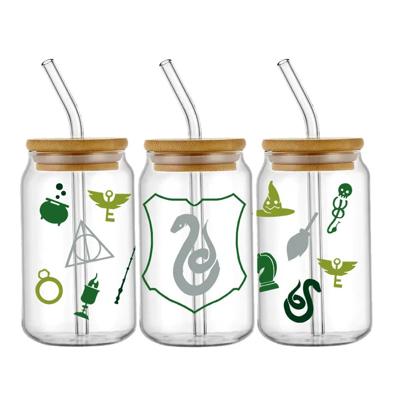 Miniso Wizard 16oz UV DTF Cup Wrap Stickers