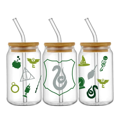 Miniso Wizard 16oz UV DTF Cup Wrap Stickers