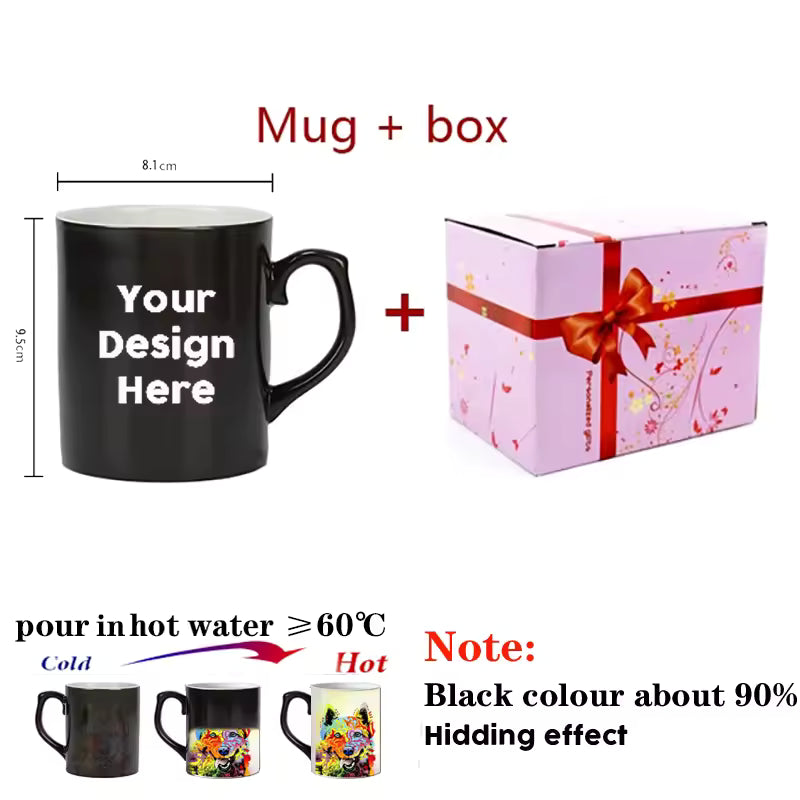 Custom Magic Mug – Heat-Activated Color-Changing Cup
