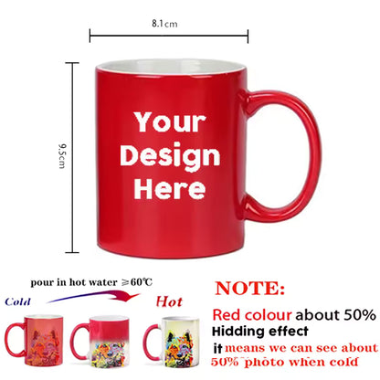 Custom Magic Mug – Heat-Activated Color-Changing Cup