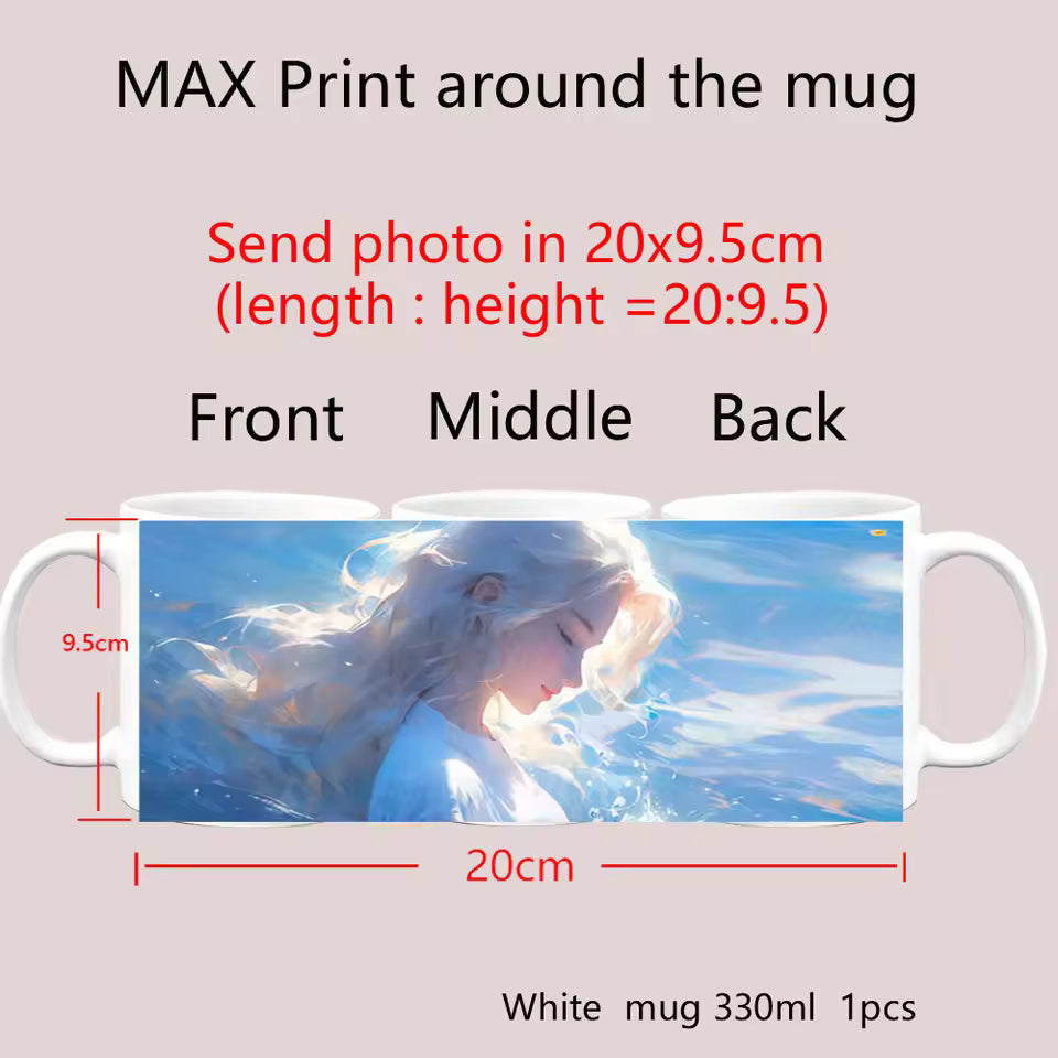 Personalized Photo & Name Custom Coffee Mug