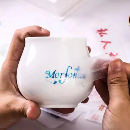 Custom 3D UV DTF Logo Stickers