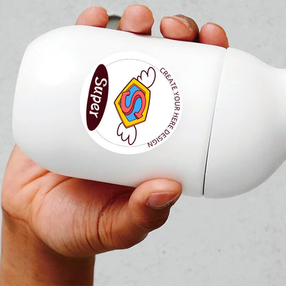 Custom Round Stickers – Personalized Logo & Wedding Labels