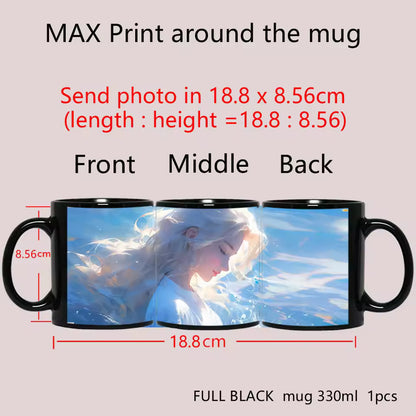 Personalized Photo & Name Custom Coffee Mug