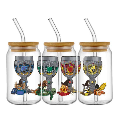 Miniso Wizard 16oz UV DTF Cup Wrap Stickers