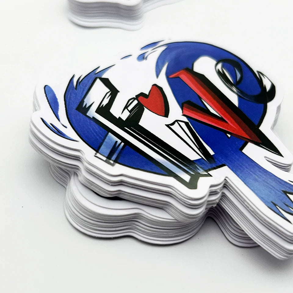 Custom Waterproof Vinyl Logo Stickers