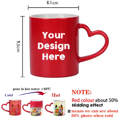 Custom Magic Mug – Heat-Activated Color-Changing Cup