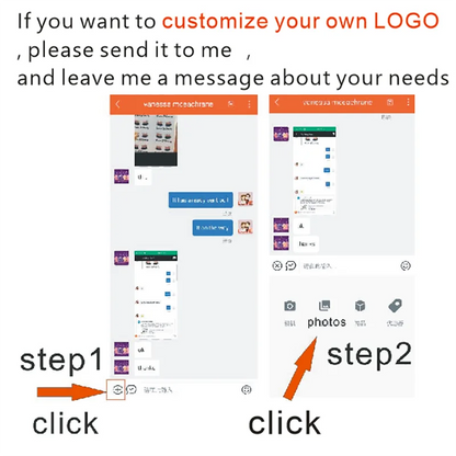 500pcs Custom Logo Sticker Labels