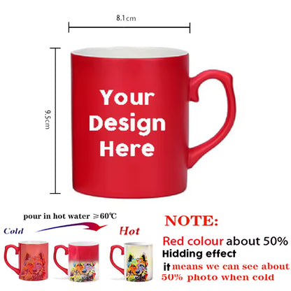 Custom Magic Mug – Heat-Activated Color-Changing Cup