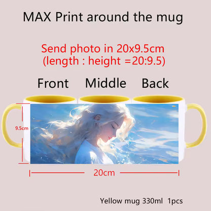 Personalized Photo & Name Custom Coffee Mug