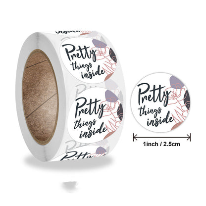 Thank You Gift Roll Stickers