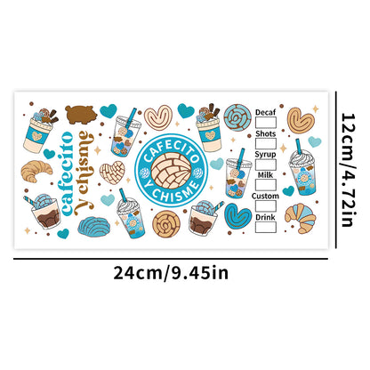 Elegant UV Crystal Stickers