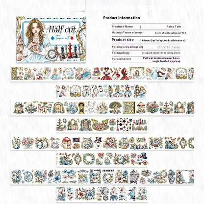 Creative Landscape Stickers Waterproof Tape Set