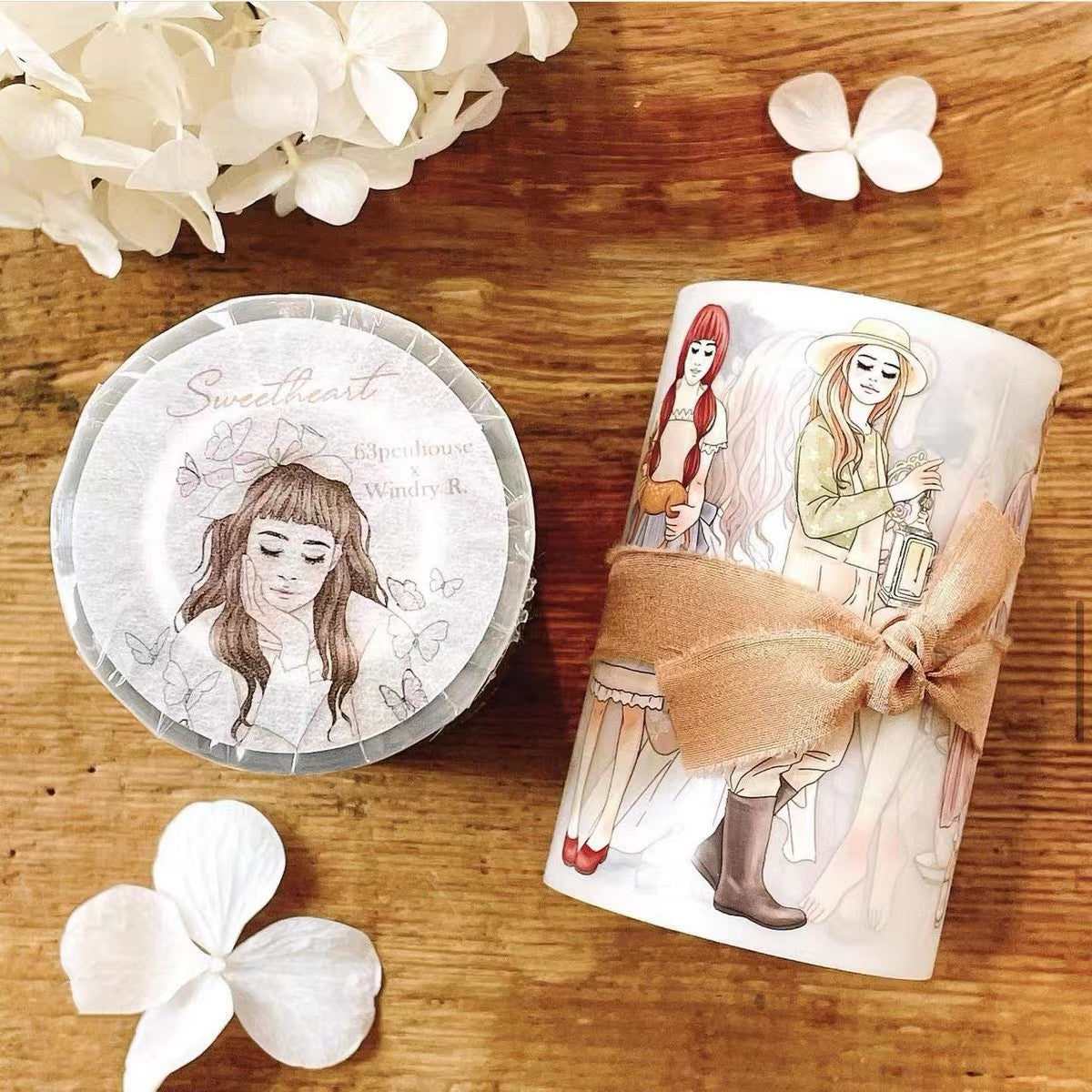 Sweetheart PET Transfer Stickers