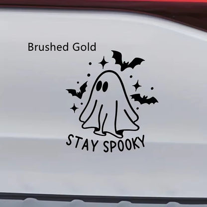 Halloween Ghost & Bat Reflective Car Stickers