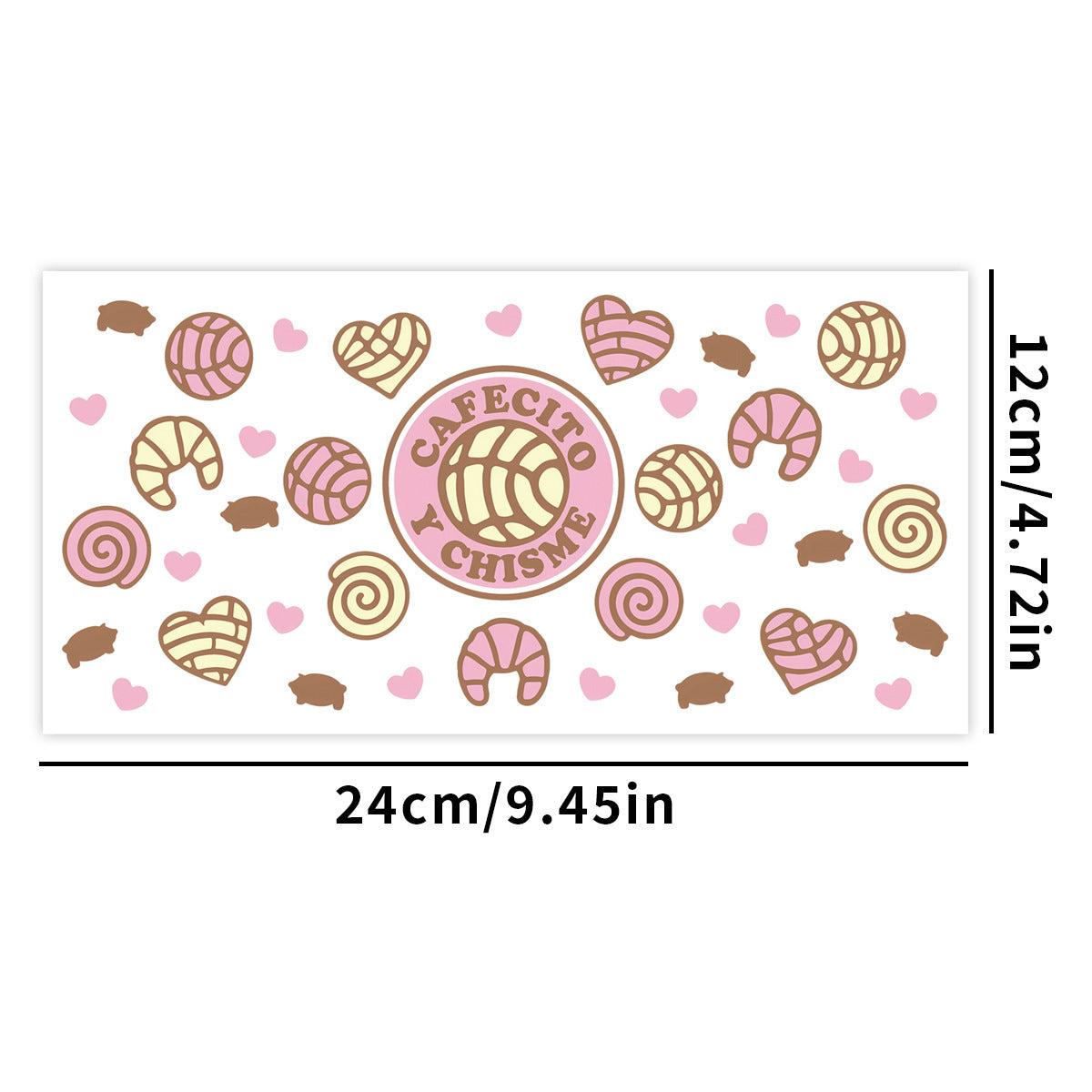 Elegant UV Crystal Stickers