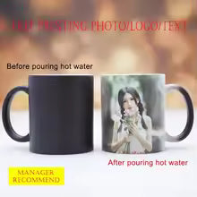 Custom Heat-Sensitive Color Changing Mug