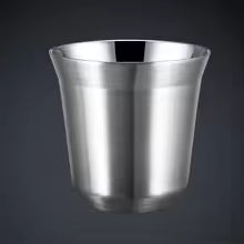 Custom 80ml Stainless Steel Double-Layer Cup