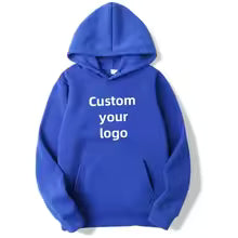 Custom Unisex Hooded Shirt – Personalized Photo & Logo Design, Premium EU Fit