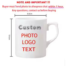 Personalized Photo Mug – Custom Family & Pet Gift